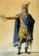 Jacques-Louis  David The Representative of the People on Duty oil painting artist